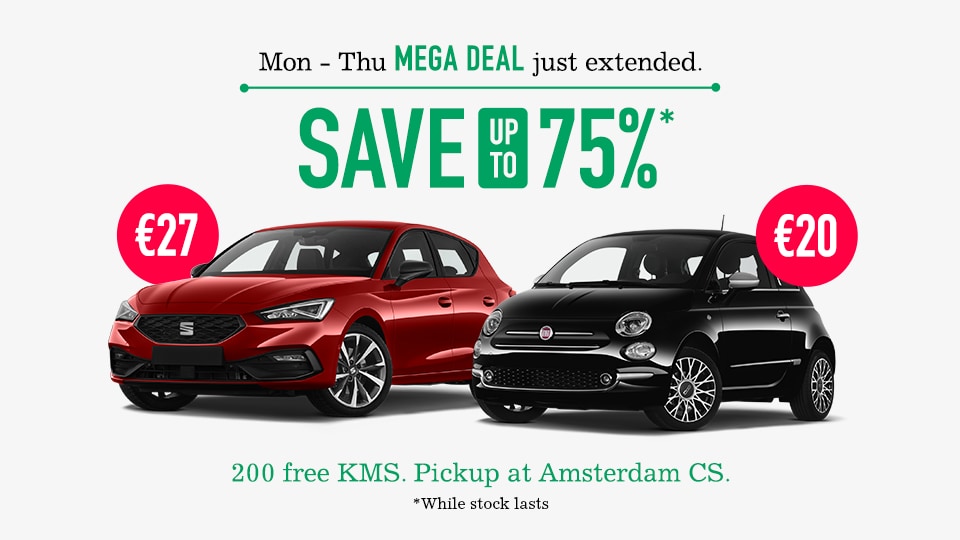 Car rental in Amsterdam with Enterprise Rent-A-Car