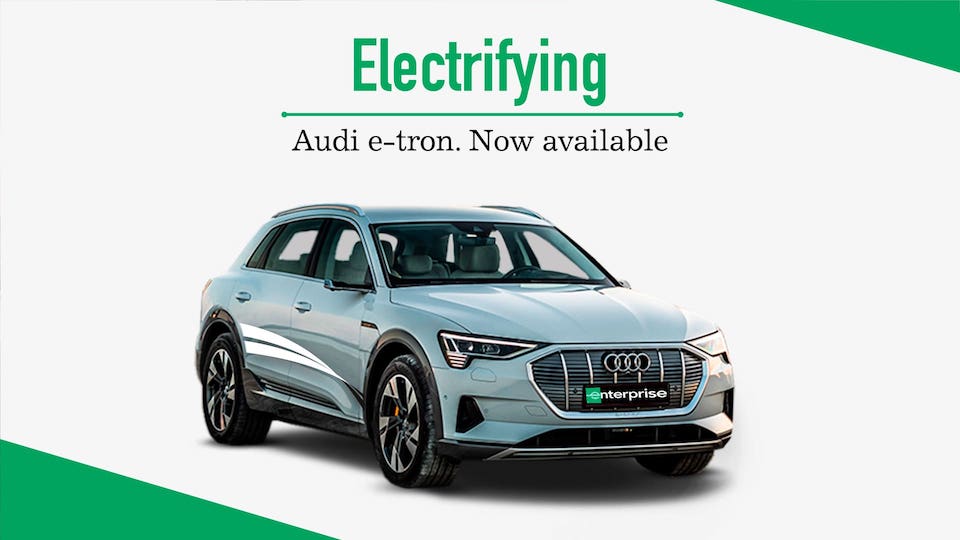 Audi E Tron Leasen bij Enterprise Rent-A-Car