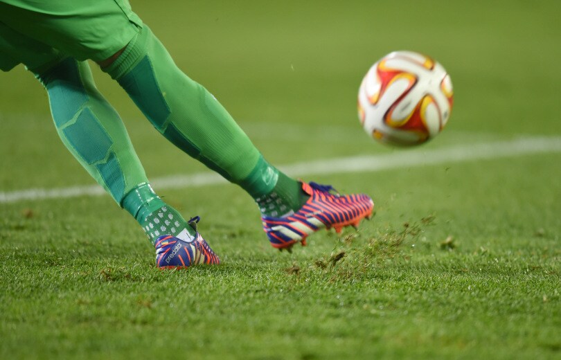 BRUGES, BELGIUM - APRIL 16:  During the UEFA Europa League Quarter final first leg match between Club Brugge KV and FC Dnipro Dnipropetrovsk on April 16, 2015 in Bruges, Belgium.  (Photo by Christopher Lee/Getty Images for UEFA)
